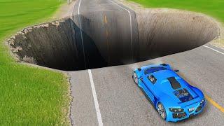 Testing CARS vs GIANT POTHOLES in GTA 5 RP!