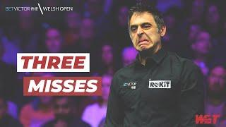 Ronnie O'Sullivan LOSES Frame On Three Miss Rule  | 2023 BetVictor Welsh Open