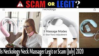 Is Neckology Neck Massager Legit or Scam {July 2020} Review Video by Expert? | Scam Adviser Reports