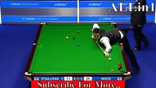 Tactical Battle Frame World snooker Championship Final 2017 - Ronnie O Sullivan Longest Frame Ever