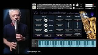 EWI4000s and VG Tenor Saxophone sound library for NI Kontakt. Woodwind and brass orchestral vst wav.