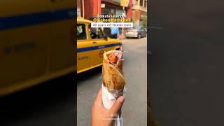 Kolkata's Famous Chicken Kathi Roll  #shorts #food #rolls