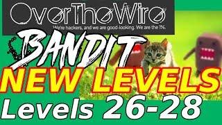 NEW LEVELS [Git Hacking] Bandit: OverTheWire (Levels 26-28)