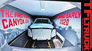 Here’s Your Sneak Peak At The New 2021 GMC Canyon AT4!