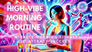 This HIGH VIBE Morning Routine is Almost TOO POWERFUL! 