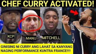 Sinabi ito ni Manu Ginobili at iilang NBA Player sa ipinakita ni Stephen Curry vs France! | GOLD  |