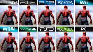 Spider Man Web of Shadows in All Platforms (Side by Side) 4K