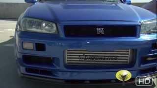 Paul Walker's Nissan Skyline GT-R 34 - Fast & Furious 4