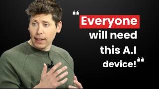 Sam Altman’s New AI Device Revolutionizes the Future of AI Agents!