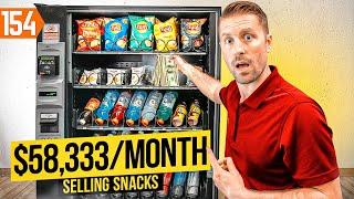 2-Day Workweek Earns $700K -  Vending Machine Business