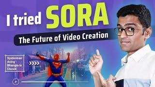 I tried OpenAI Sora | Sora First Look