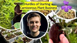 Hurdles and Solutions to Starting a Carnivorous Plant Business.