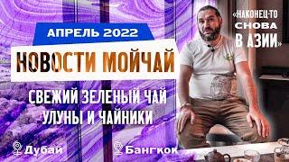 Новости Мойчай, апрель 2022. Свежий чай, новинки и завод в Таиланде.