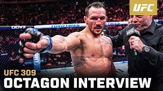 Michael Chandler Octagon Interview | UFC 309