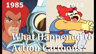 Fall and Rebirth of Action Cartoons | Death of a Genre