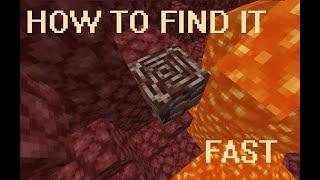 Minecraft 1.16 Tutorial - The Absolute QUICKEST Way to Find Ancient Debris!