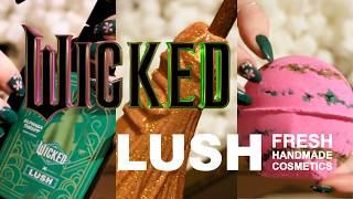 [ASMR] LUSH X Wicked Unboxing  🫧 (Soft spoken version, packaging sounds, tracing, magic tingles)