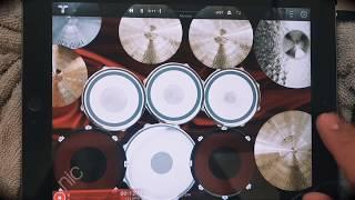 Paramore - Monster (iPad live drum cover - Drums XD app)