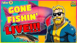 Fallout 76: The Return! Post-Nuke Fishing Season 21! Nuka Nerd vs The Deep Abyss! #fallout76 #live