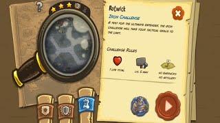 Kingdom Rush - Rotwick (Bonus Level) Iron Challenge Hard/Veteran Difficulty Walkthrough