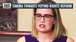 Kyrsten Sinema KILLS Dems’ Voting Rights Reforms