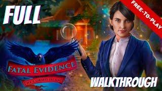 Let's Play Fatal Evidence 1: The Cursed Island Full Walkthrough | Pynza