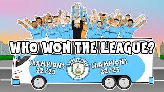 MAN CITY CHAMPIONS! Who Won the League? City! City! 2022-2023