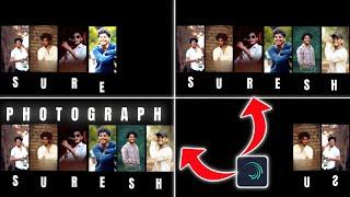 Instagram Trending Name + Photo Video Editing In Alight Motion | Tamizhan Tech