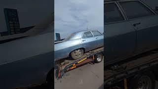 Случайная встреча с ретро авто: Шевроле бел аир Chevrolet Bel Air 1969 года