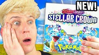 I Opened NEW Stellar Crown Pokemon Cards & Pulled It!