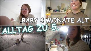 Papa hat Elternzeit | Tierarzt |  Baby 4 Monate | VLOG