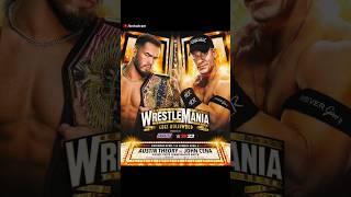 Wrestlemania 39 Match Card | #shorts