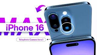 Periscope ZOOM on iPhone 16 Pro Max? LEAKED Camera Specs That Will BLOW Your Mind !