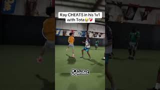 Ray cheats in his 1v1 with Tota #tota #ray #shorts #kai #amp