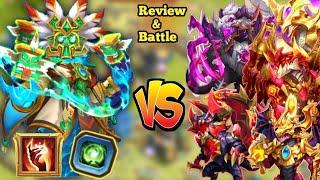 Abyss Aposlte Vs 5 Top Heroes 2024 | Castle Clash