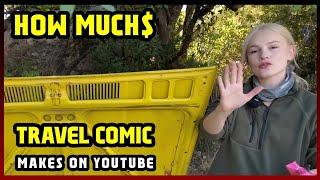 This Is How much money TravelComic makes on YouTube 2024
