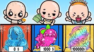 Princess In Squid Game Hair Challenge  | Toca Life Story | Toca Boca