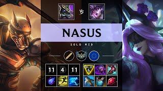 Nasus Mid vs Syndra - EUW Challenger Patch 25.S1.3