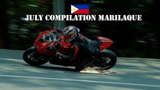 July Compilation Marilaque | Ducati Panigale V4 | Kawasaki Ninja H2 ZX6R ZX10R Z1000 Big Bike R6 R1M