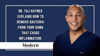 Charlotte Dentist Explains How to Remove Bacteria from your Gums that cause Inflammation