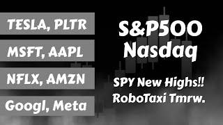 Levels To Watch | Tesla | MSFT | Apple | AMZN | Meta | Google | Netflix | PLTR | SPY & QQQ