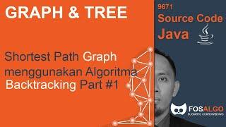 Shortest Path pada Graph | Menggunakan Algoritma Backtracking Part-1 (Simulasi DFS/Backtracking)