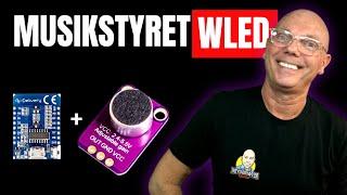 Lav din WLED Sound Reactive (musik styring) - Billigt, nemt og Cool effekt.