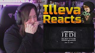 Illeva Reacts to Star Wars - Jedi: Survivor Story Trailer (Fangirl Enabled)