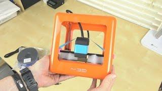 M3D Micro 3D Printer Unboxing and First Print Sample