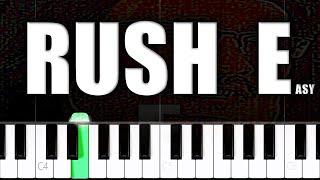 Rush E | Piano Tutorial