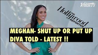 MEGHAN - IT’S TURNING VERY NASTY NOW FOR DIVA DUCHESS - LATEST #meghan #meghanmarkle #royal