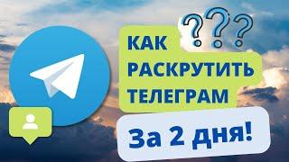 Раскрутка Телеграм Канала \ Просмотры, Подписчики и Реакции в Telegram