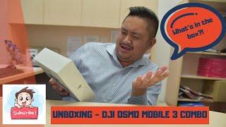 UNBOXING VIDEO - DJI OSMO MOBILE 3 (What's in the box?)