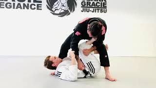 Clark Gracie X-Guard To Back Control